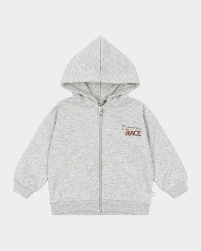 Boy's Race Car Graphic Hoodie, Size 12M-6